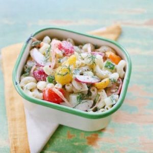 Go Out for a Meal and We’ll Guess Your Age Pasta salad