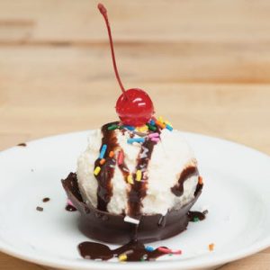 Go Out for a Meal and We’ll Guess Your Age Chocolate sundae