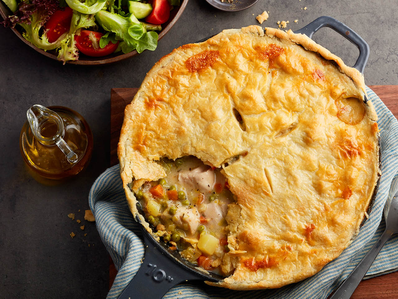 🥯 This Baked Goods Quiz Will Reveal Which Decade You Actually Belong in Chicken Pot Pie