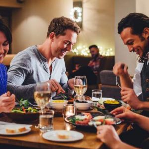 Everyone Has a Comfort Food That Matches Their Soul — Here’s Yours Having dinner