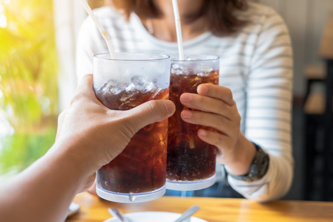 What Comfort Food Are You? person drinking iced tea