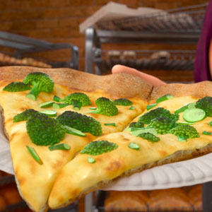 Build a Disney Mega Meal and We’ll Guess How Old You Are Broccoli pizza from Inside Out