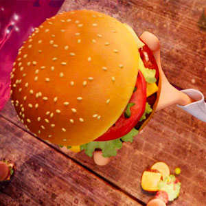 Build a Disney Mega Meal and We’ll Guess How Old You Are Cheeseburger from Cloudy with a Chance of Meatballs