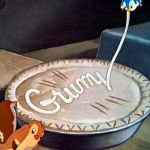 Build a Disney Mega Meal and We’ll Guess How Old You Are Grumpy\'s gooseberry pie from Snow White and the Seven Dwarfs