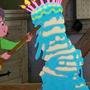 Build a Disney Mega Meal and We’ll Guess How Old You Are Buttercream cake from Sleeping Beauty