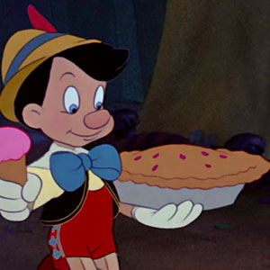 Build a Disney Mega Meal and We’ll Guess How Old You Are Pleasure Island pie from Pinocchio