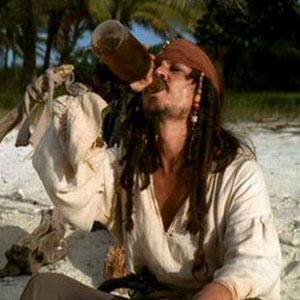 Build a Disney Mega Meal and We’ll Guess How Old You Are Rum from Pirates of the Caribbean: The Curse of the Black Pearl