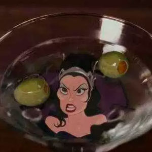 Build a Disney Mega Meal and We’ll Guess How Old You Are Apple martini from Enchanted