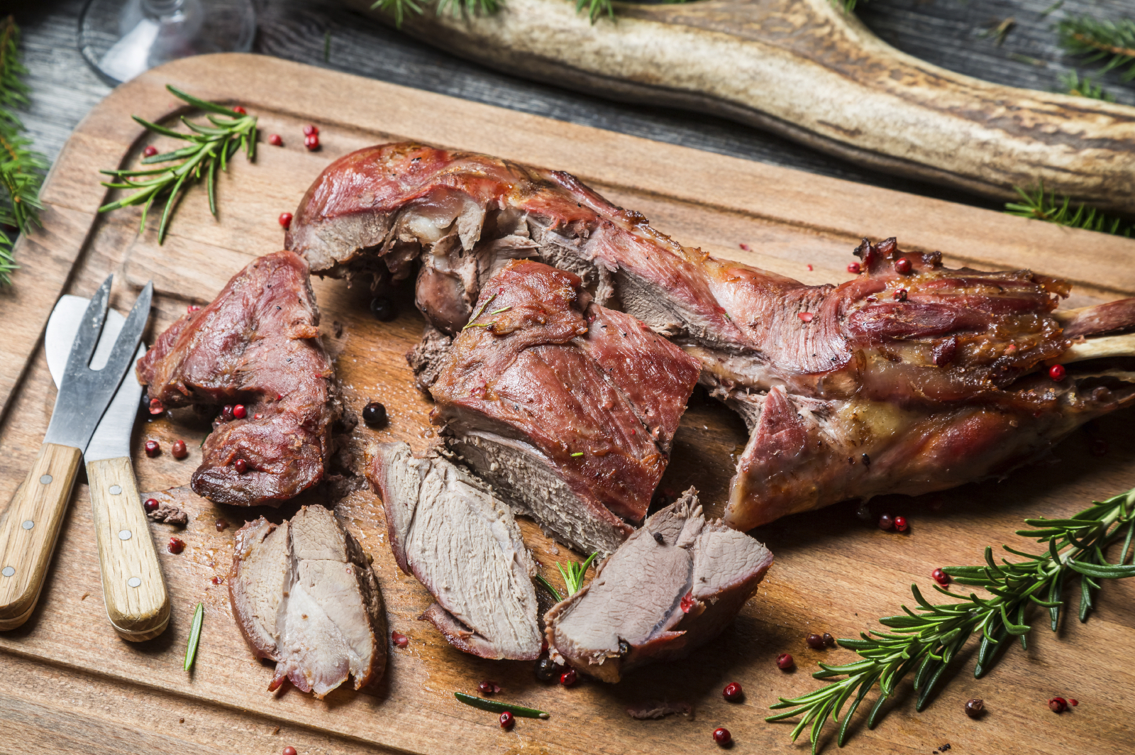Can We Guess Your Age Based on Whether You’ve Tried These Foods? Fresh venison with red wine on forester lodge