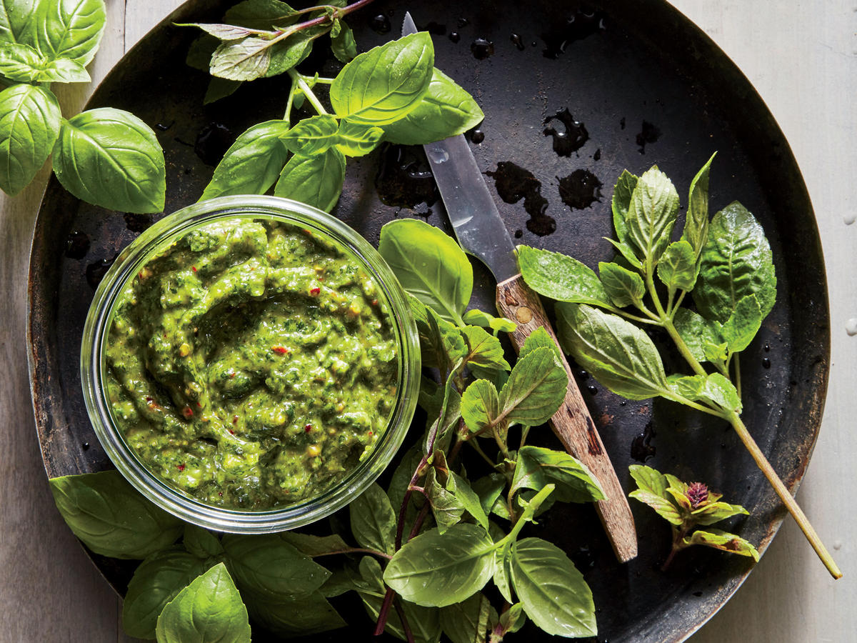 We’ll Guess What 🍁 Season You Were Born In, But You Have to Pick a Food in Every 🌈 Color First pesto