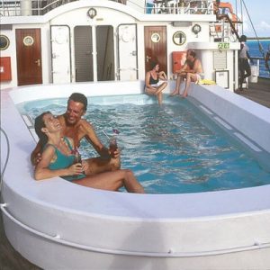 🛳 Spend a Weekend on a Cruise Ship and We’ll Reveal Your Next Holiday Destination Chilling in the jacuzzi