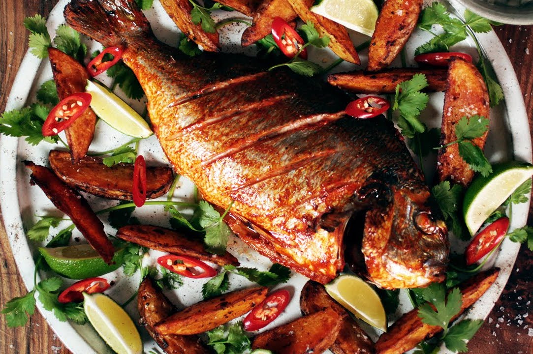 🌶 Spice up These Foods and We’ll Tell You What Color Empowers You spicy grilled fish