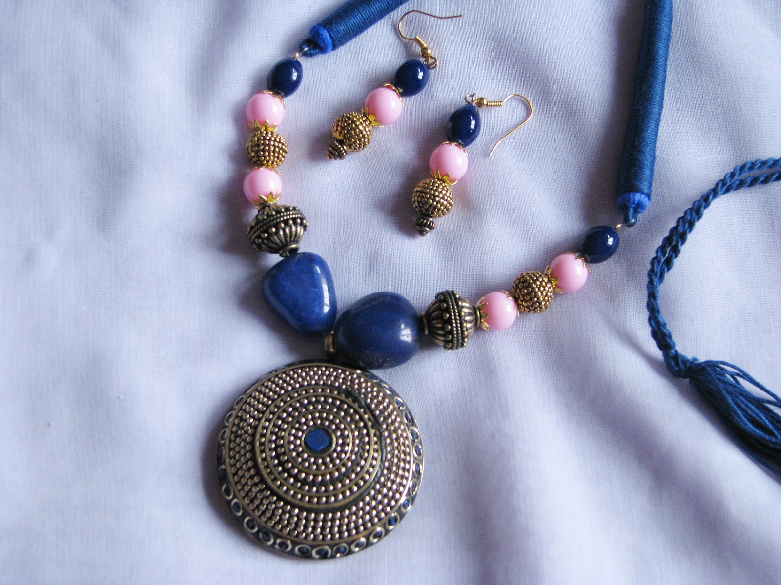 Can You Earn 1 Million Dollars in a Week? Bohemian handmade necklace and earrings