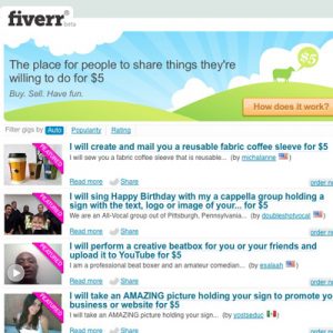Can You Earn 1 Million Dollars in a Week? Do a variety of tasks on Fiverr