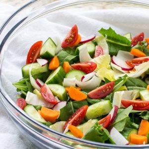 We Know Your Deepest Desire Based on the Carbs You Eat Garden veggie salad