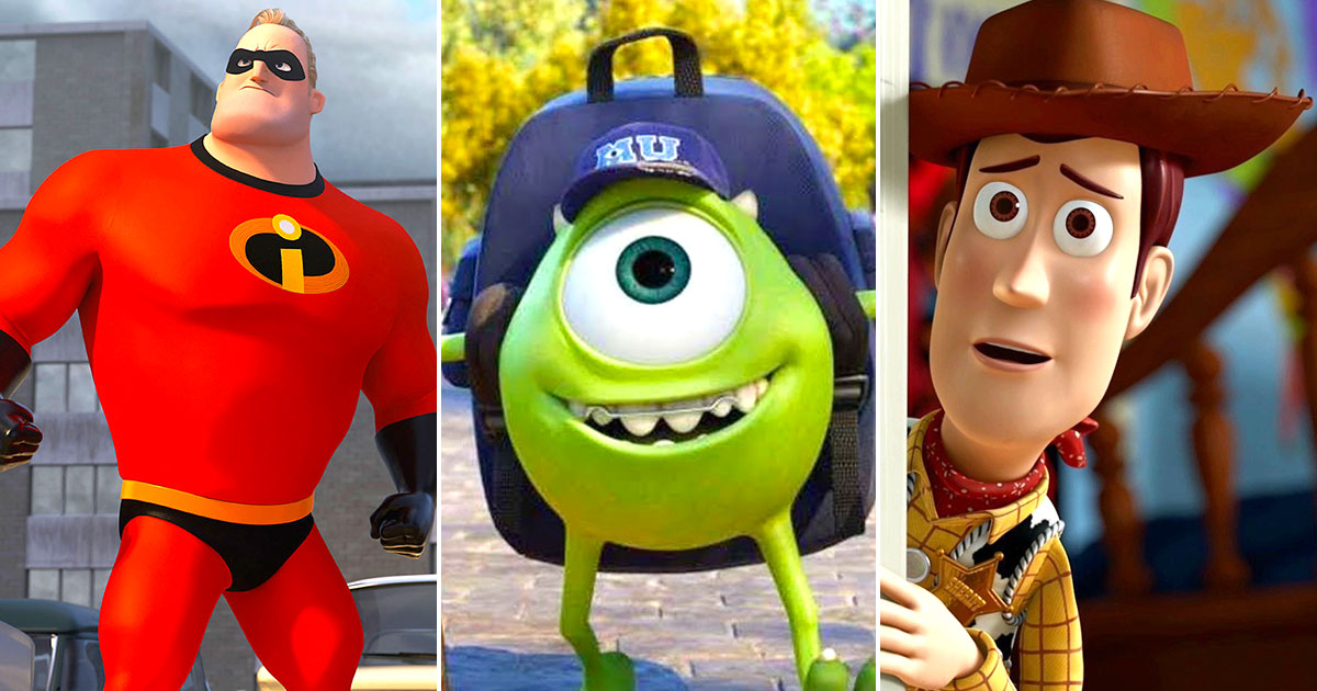 Which Three Pixar Characters Are You A Combo Of