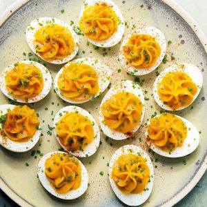 Pick Your Last Meal and We’ll Tell You What Age You Will Live to Deviled eggs