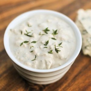 Pick Your Last Meal and We’ll Tell You What Age You Will Live to Blue cheese sauce