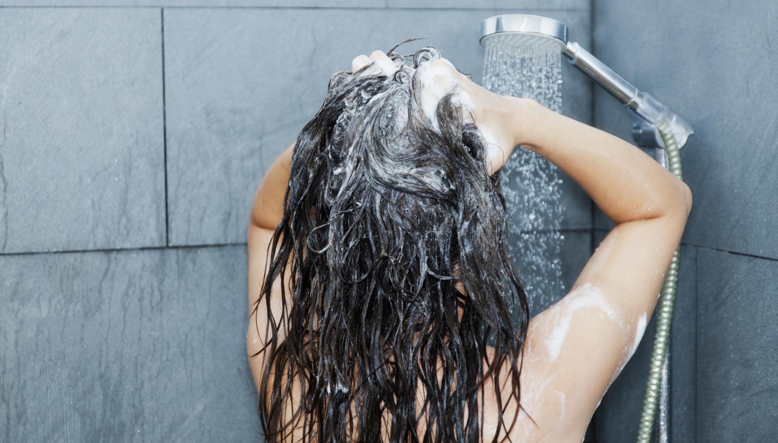 Summer Personality Quiz washing hair