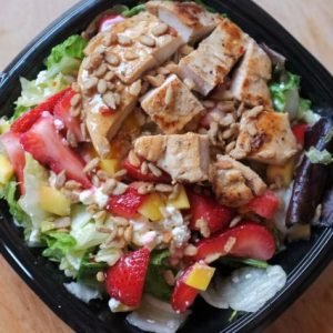 🍔 Plan a Dinner Party With Only Fast Food and We’ll Reveal Your Exact Age Wendy’s Strawberry Mango Chicken Salad