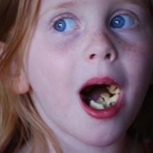 What Food Am I? Quiz Chewing with an open mouth