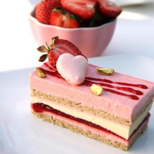Pretend to Order an Expensive Meal and We’ll Guess How Old You Are Strawberry and pistachio mousse