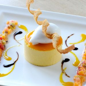 Pretend to Order an Expensive Meal and We’ll Guess How Old You Are Mango parfait with coconut sorbet