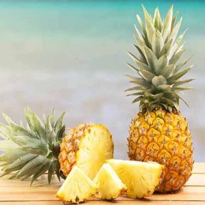 Letter P Food Trivia Quiz Pineapple
