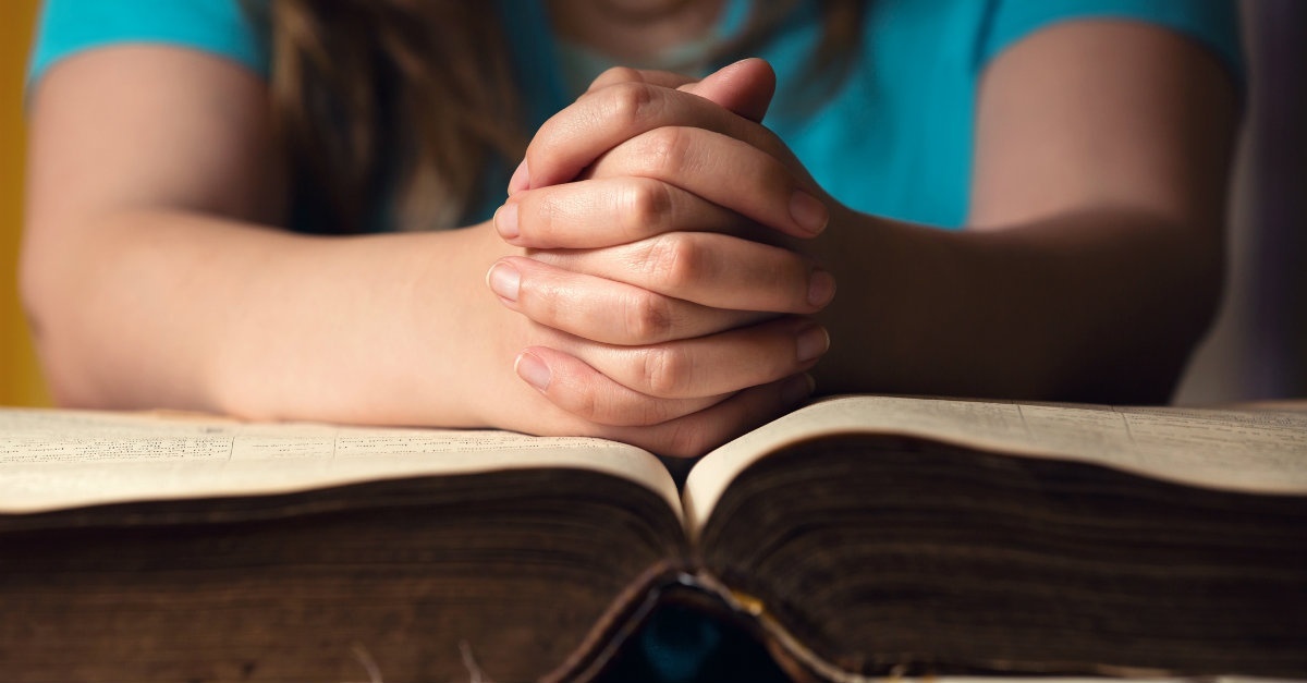 Prayer person praying