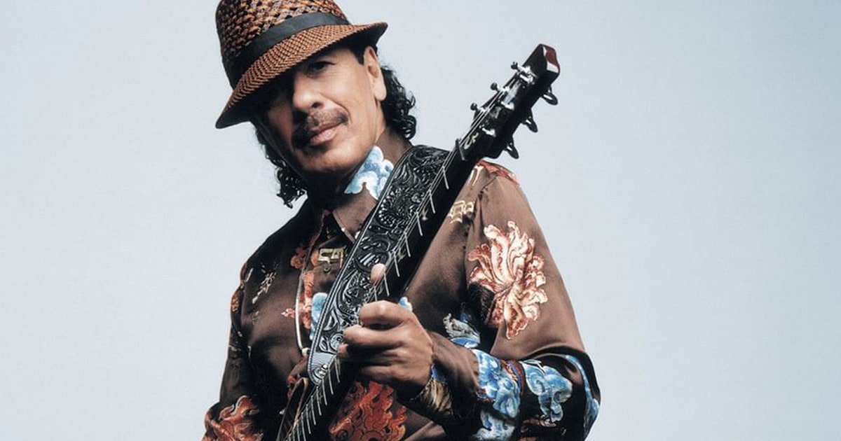 Halloween Music Trivia Quiz Carlos Santana playing guitar