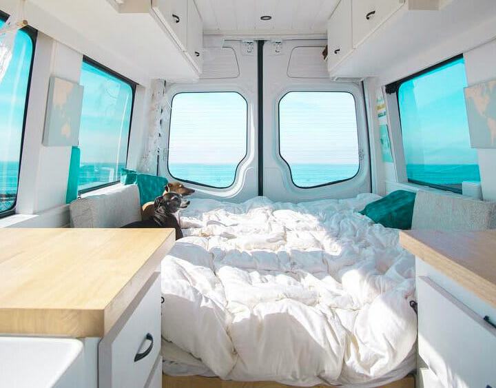 🚐 Design a Camper Van and We’ll Tell You Where to Vacation Next Camper Van Bed