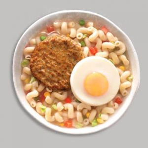 🍔 Feast on Fast Food Around the World and We’ll Reveal What Age You Will Live to Sausage \'n Egg Twisty Pasta from Hong Kong