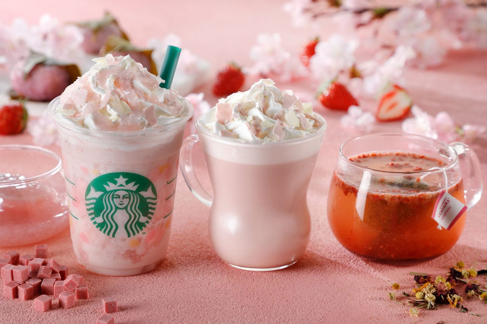 🍔 Feast on Fast Food Around the World and We’ll Reveal What Age You Will Live to Starbucks Sakura Blossom Cream Latte