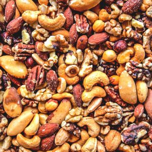 Could You Actually Go on a Vegan, Vegetarian or Pescatarian Diet? Mixed nuts