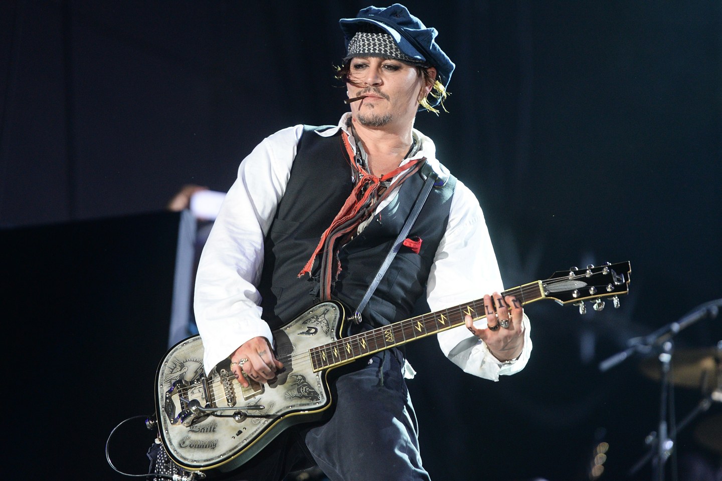 Decide If These Male Celebs Are Attractive to Find Out What Your ❤️ Romantic Personality Is johnny depp playing guitar