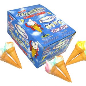 🍬 Eat Your Way Through a Retro Candy Shop and We’ll Guess Your Birthday Marshmallow Candy Cones