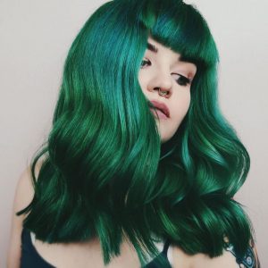 What Color Should I Dye My Hair? Quiz Green