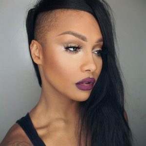 What Color Should I Dye My Hair? Quiz Side-shaved