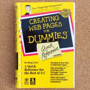Buy Books At Book Fair & I'll Give You '90s Teen Heartt… Quiz Creating Web Pages For Dummies