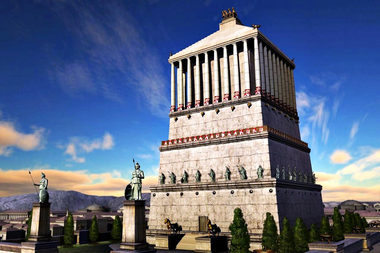 90% Of People Will Fail This Difficult History Test. Will You? Mausoleum at Halicarnassus