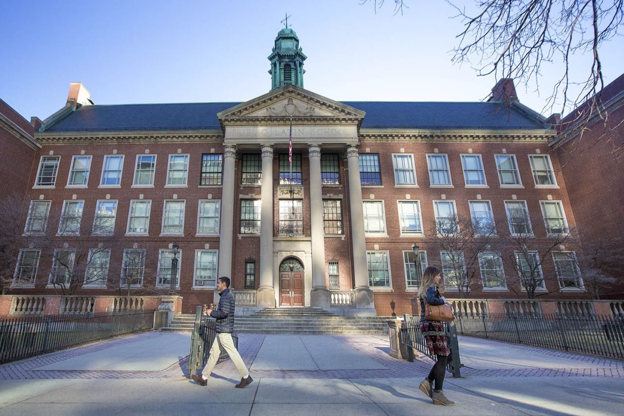 Pretend You’re in 🏫 High School Again and We’ll Reveal the Career You’d Be Really Good at Boston Latin School. (Jesse Costa/WBUR)
