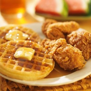 It’s Easy to Tell If You’re More American, British or Australian Just by Your Eating Habits Chicken and waffles