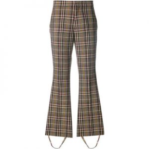 Pick Out Some Gucci Items and We’ll Tell You What Expensive City You Belong in Checked stirrup trousers