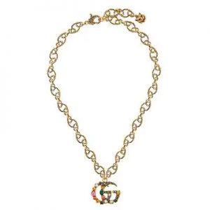 Pick Out Some Gucci Items and We’ll Tell You What Expensive City You Belong in Crystal Double G necklace