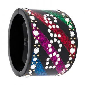 Pick Out Some Gucci Items and We’ll Tell You What Expensive City You Belong in Acetate rainbow cuff