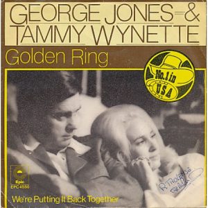 Are You Country Enough To Name 18 Top Country Hits? Quiz Golden Ring - George Jones and Tammy Wynette