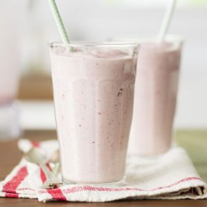 Pink Valentine's Day Quiz Strawberry milkshake