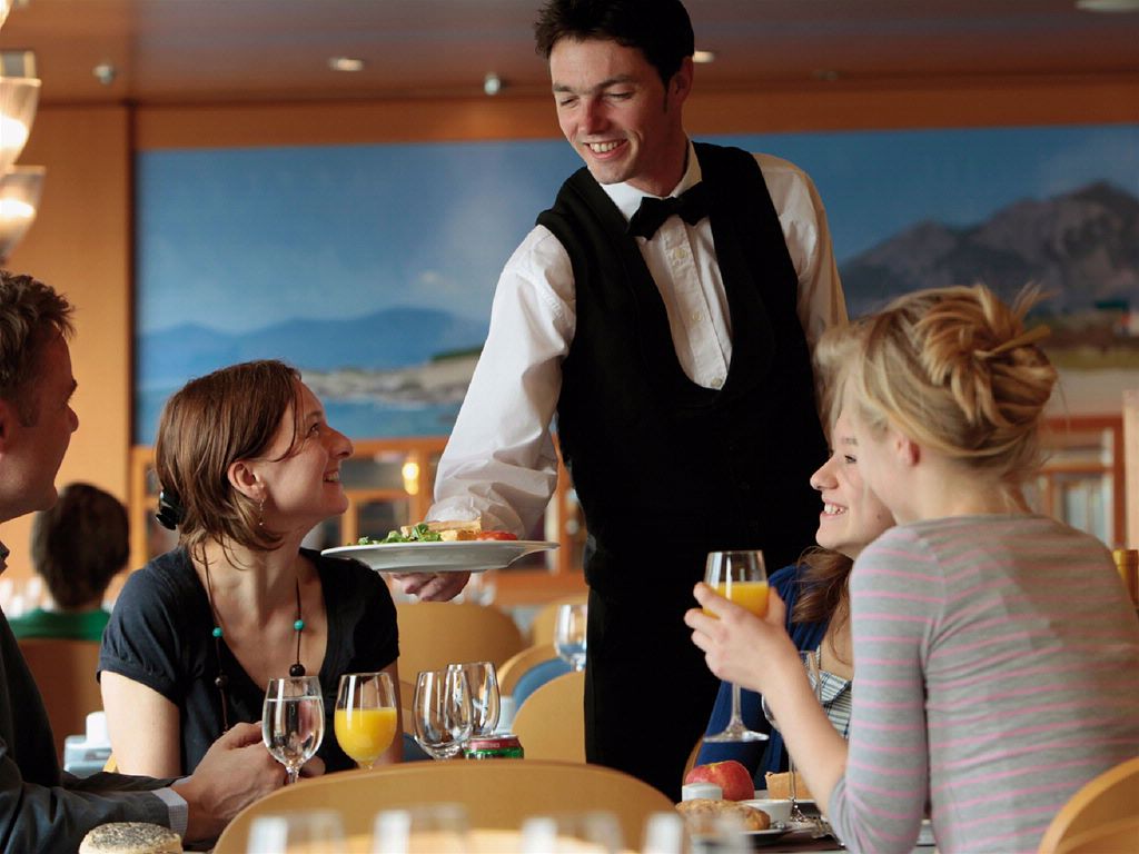 What’s Your Most Toxic Trait? thanking waiter