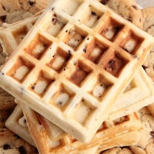 What Cookie Are You? Cookie dough waffles
