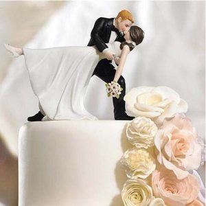 You Can Eat Cake Only If You Get 8 On This Quiz Bride and groom dolls as cake toppers